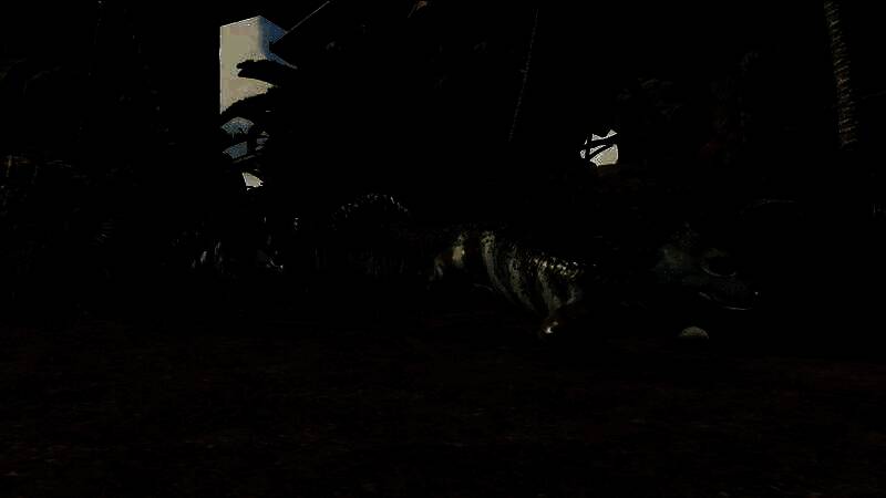 玩家骑乘独角鲸在深海中疾驰，身后留下蓝色光痕，前方有发光水母群飘过