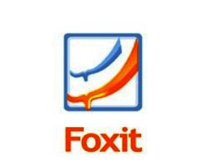 福昕阅读器界面展示，已打开一个PDF文件，页面清晰显示文档内容