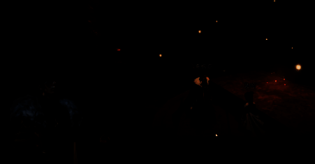 玩家实际战斗画面，主角正在对抗一名圣者，技能特效满屏，战斗激烈