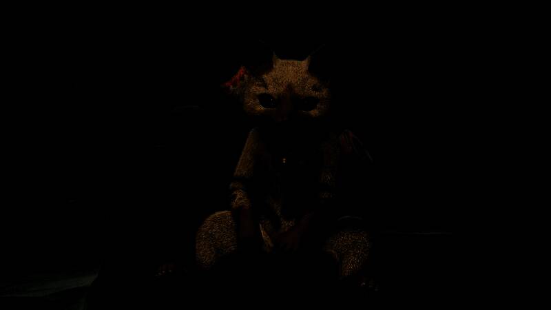 泡狐龙在龙谷遗址的水雾中腾跃，身后花瓣飘散，猎人使用弓箭进行远程牵制