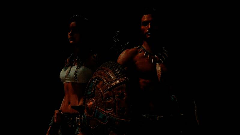 猎人小队在涌油谷合力围攻狱焰蛸，技能特效交织，场面宏大激烈