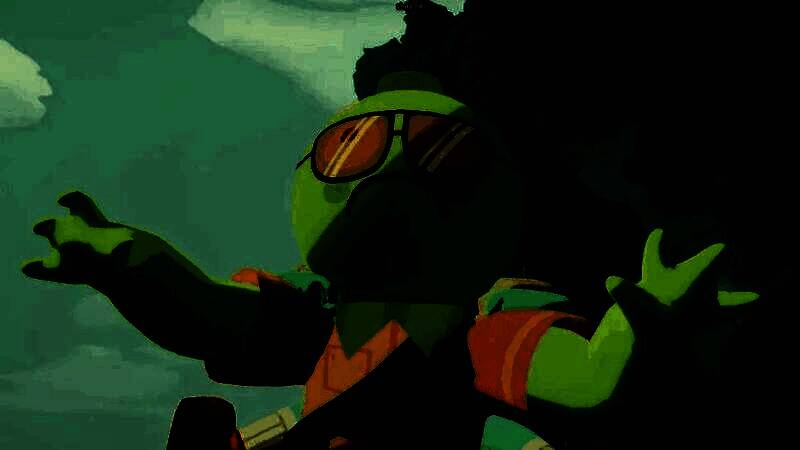 《PEAK》游戏画面中，一群玩家在雪山之巅携手前行，背景是壮丽的日出景象