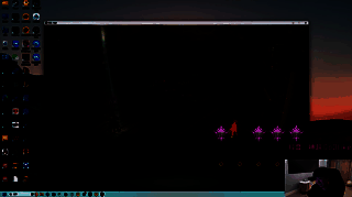 元素组合示意图展示火焰与毒素叠加造成持续伤害，角色周围环绕着燃烧与毒雾特效