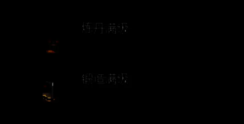 炼丹界面展示，左侧为药材列表，右侧为丹药合成进度条