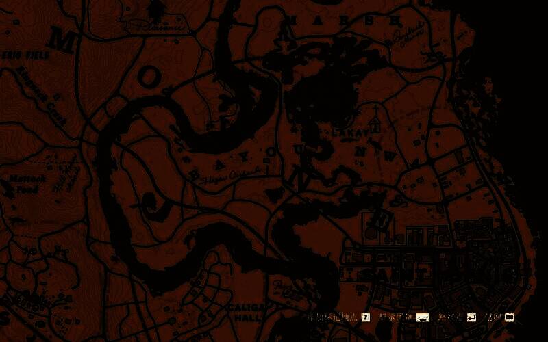 钓上来的三条大鱼整齐摆放在岸边，包括两条湖鲟和一条长吻雀鳝，体型惊人