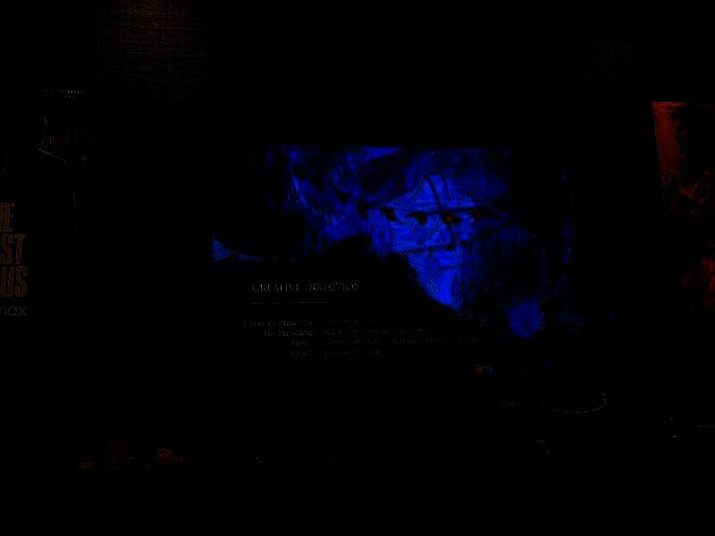 尼尔·德鲁克曼社交媒体截图，展示《光与影：33号远征队》制作人员名单滚动画面，背景为游戏结尾场景