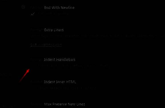 格式化操作完成后代码缩进整齐的对比效果图