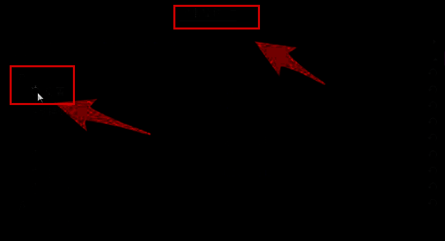 节目监视器中，视频素材被拖动至画面左侧之外，处于不可见区域