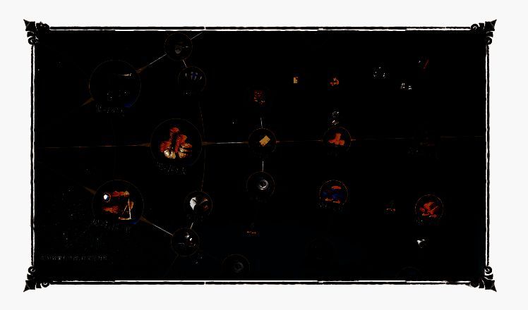 角色创建界面展示多种职业选择与技能树搭配，突出自由定制感