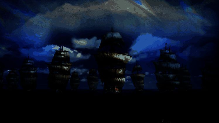 海战策略界面展示舰队编队、战术指令与战场态势分析