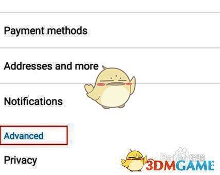 谷歌浏览器高级设置页面，Languages选项位于列表中