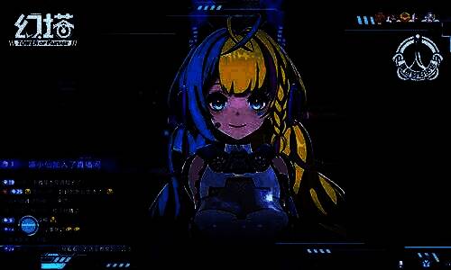 琳赛手持自拍杆，在矿区废墟前开启直播，屏幕上弹幕飞舞，她笑容灿烂，身旁漂浮着全息投影设备