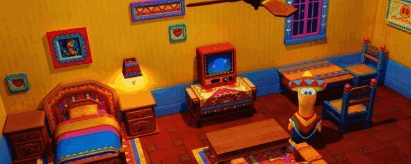 《星绘友晴天》游戏主视觉图，展示卡通风格角色与梦幻星球场景