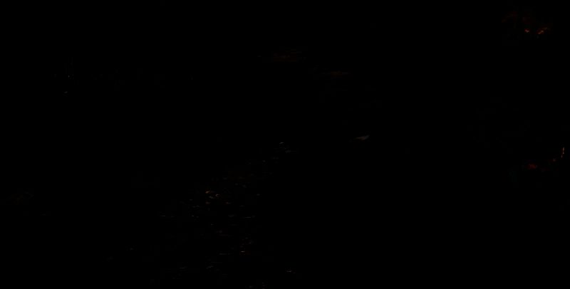 青然林地图局部截图，红色标记清晰标注出青衣楼主的两个关键坐标位置