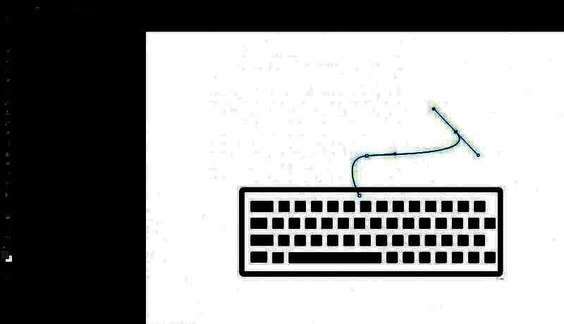 电源线细节特写，体现曲线流畅度