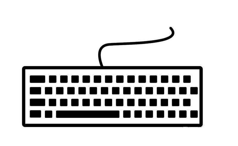 最终完成的PS键盘设计作品，整体美观且逼真