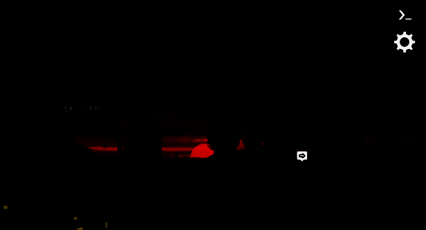 主角坐在窗边，窗外下着雨，屋内只有电脑屏幕微光，耳机线垂落，背景音乐播放器显示lofi hip-hop曲目