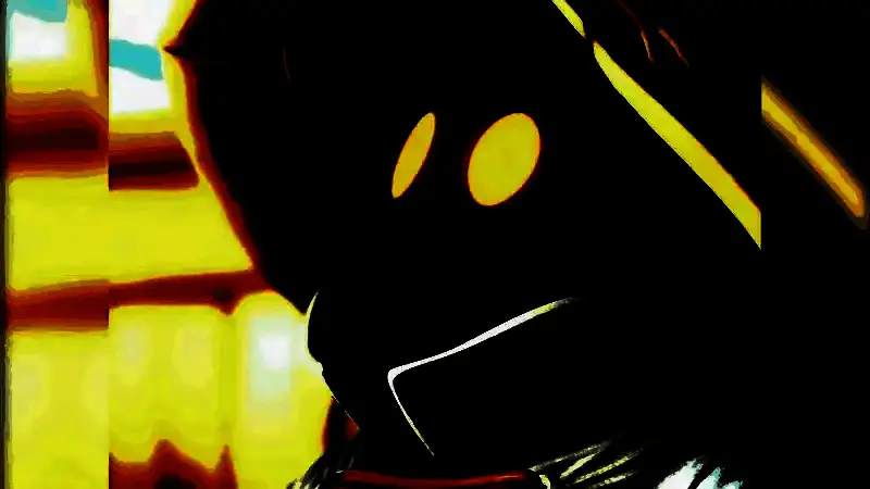 主角团在神秘森林中前行的冒险场景，画面充满童话感