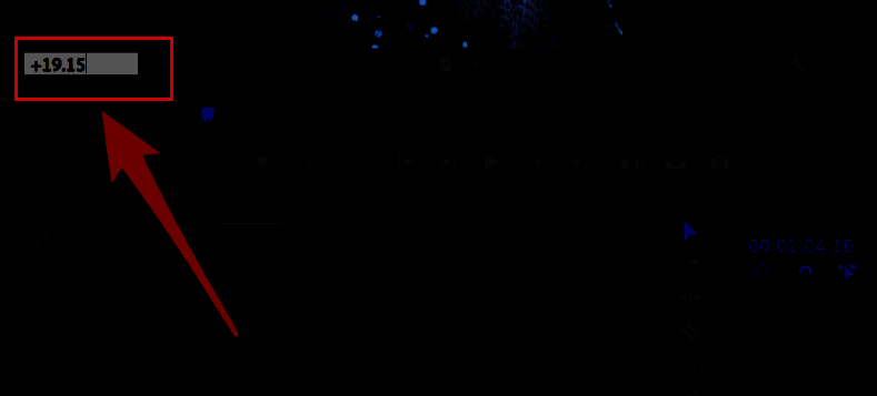 用户在播放指示器中输入具体时间码，精确控制视频片段长度