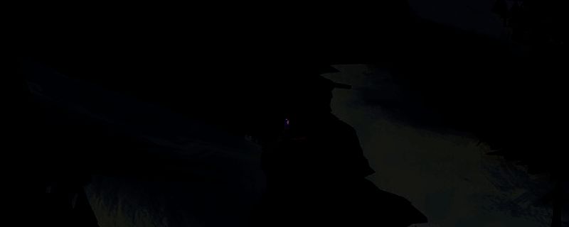 《The Vast White》游戏主视觉图，展示白雪皑皑的山脉与孤独的滑雪者身影，画面充满寂寥与冒险氛围