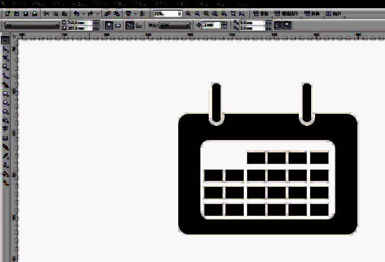 完成四行日期格排列，删除前两格模拟真实日历起始布局