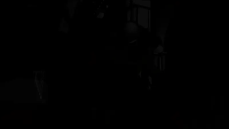 达米安版蝙蝠侠背影特写，身穿黑色战衣，肩部有红色装饰，背景为哥谭警局大楼