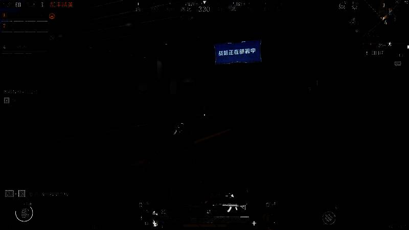 黑刃A39战机停靠在机库内，流线型机身充满未来科技感，机翼展开，炮口闪烁蓝光，展现出强大的战斗属性