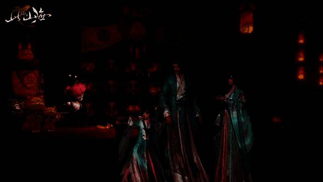 玩家与NPC在古树下对饮的温馨场景，霞光洒落，氛围宁静美好，体现游戏中的社交温情