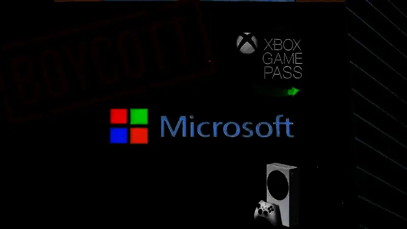 Raphael Colantonio社交媒体截图，其发文批评Game Pass模式并引发大量开发者转发评论