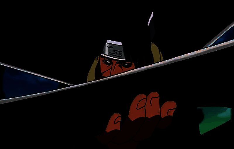 特洛伊操控磁力，手里剑在空中悬浮并锁定敌人