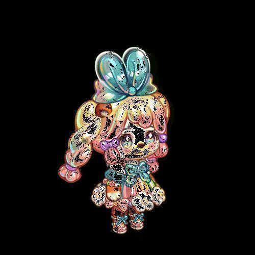 空间开场(气球)特效展示，舞台中央爆发五彩气球，光影绚丽