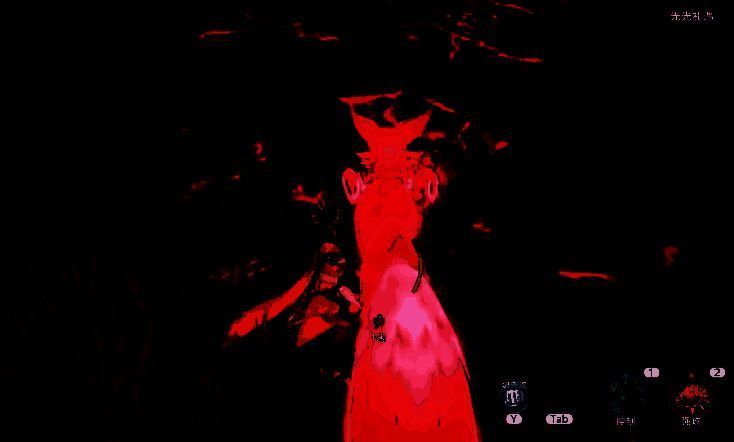 古树背后浮现橘红色狐狸形状的回忆光团，周围环绕着淡金色符文特效