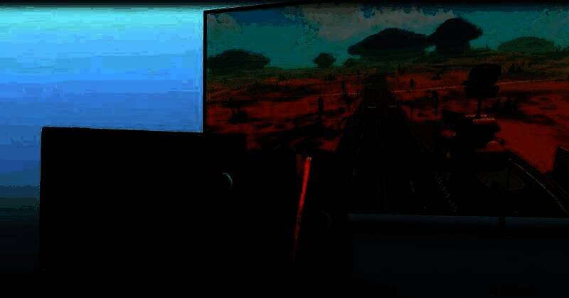 Switch 2概念渲染图，展示其未来感设计与手持游玩场景