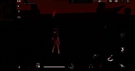 玩家围攻精英战鬼，战场特效炸裂，血条显示Boss名称