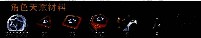 技能升级界面展示，列出所需芯片类型与数量，界面右侧为技能效果预览