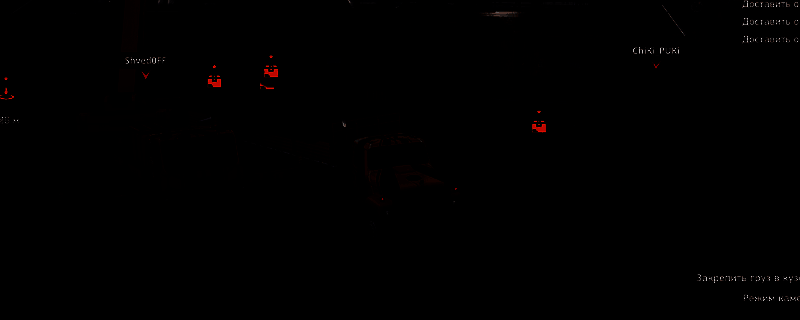 《灾后修复师》施工仓库界面展示，货架上整齐摆放着塑料组件、轮胎与小型车辆模型，背景为破败城市中的临时工棚