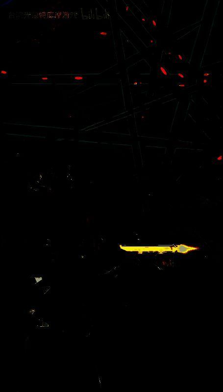 龙隼在《无双深渊》中的战斗画面，身穿黑色忍者装，手持龙剑高速斩击敌人，周身环绕蓝色忍术能量特效