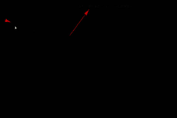 音频剪辑混合器界面，箭头指向声道调节滑块，左侧为左声道，右侧为右声道