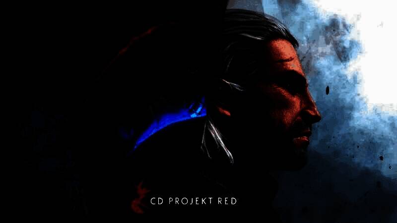 CDPR游戏总监Pawel Sasko在社交媒体上发布招聘推文的截图，背景为《<a target=