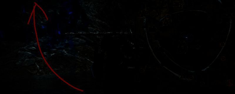 山妖主城整体地图概览，标注了关键路径与敌人分布位置