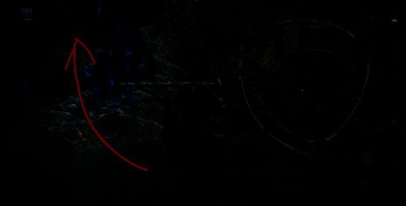 玩家利用上升气流跳跃至高台的瞬间，画面中可见气流动态特效