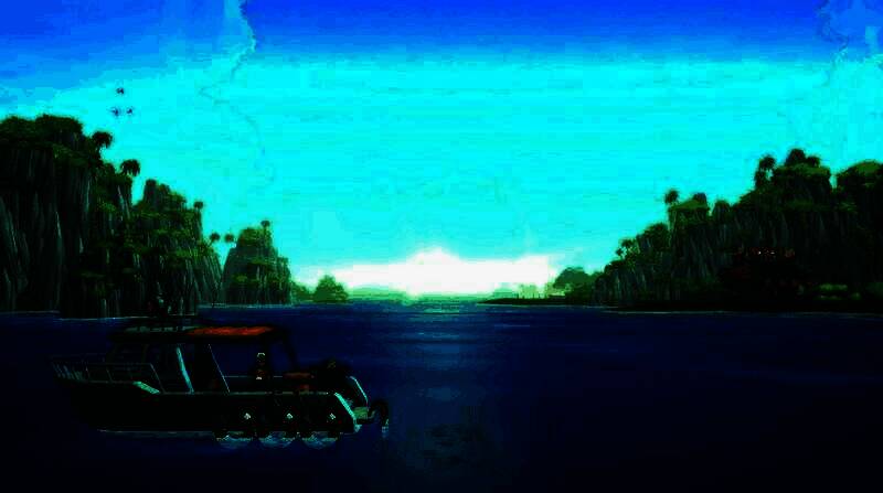 《潜水员戴夫》游戏画面，主角身穿潜水服在珊瑚礁间穿梭，周围鱼群游动，色彩明亮且充满童趣风格