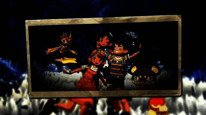 玩家操控角色与精灵并肩作战场景，背景为魔法对决特效，气氛紧张激烈