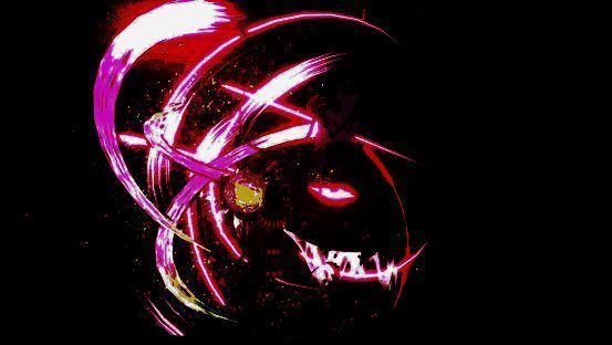 富冈义勇与蝴蝶忍发动合体奥义，水流中蝴蝶飞舞，刀光划破夜空