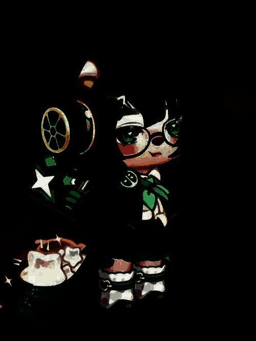 kiri的墨绿灰发色搭配cool girl风格服饰，整体造型个性十足