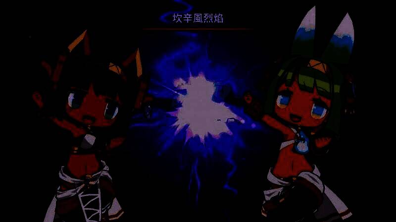 DLC角色战斗画面，一位机械风格角色释放范围技能，地面崩裂