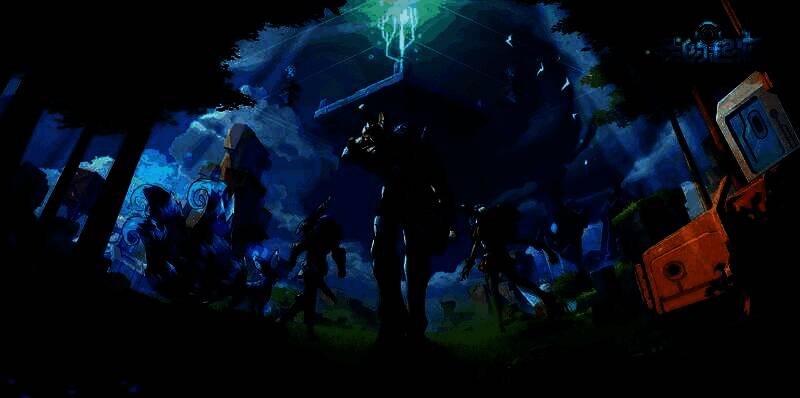 玩家在起源星球上驯养宠物的场景，一名角色正使用符文装置捕捉一只发光的飞行生物，周围环绕着多种奇特动物