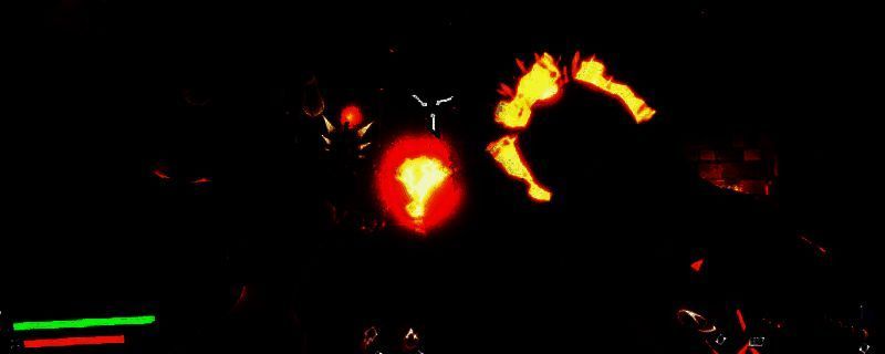 主角手持冰铸AK-47在冰雪战场中与北欧巨怪激烈对战，背景为维京风格战船与极光交织的奇幻景象