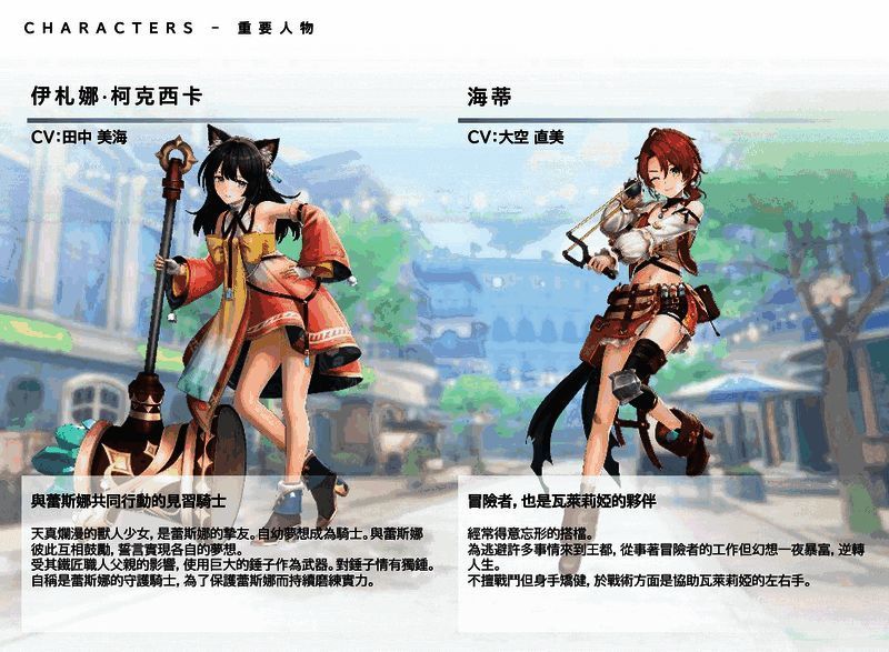 战士型角色立绘，身披铠甲，手按剑柄