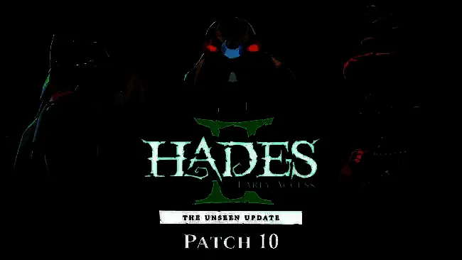 《哈迪斯2》游戏界面展示主角在冥界神殿中备战，背景闪烁着神秘符文光芒